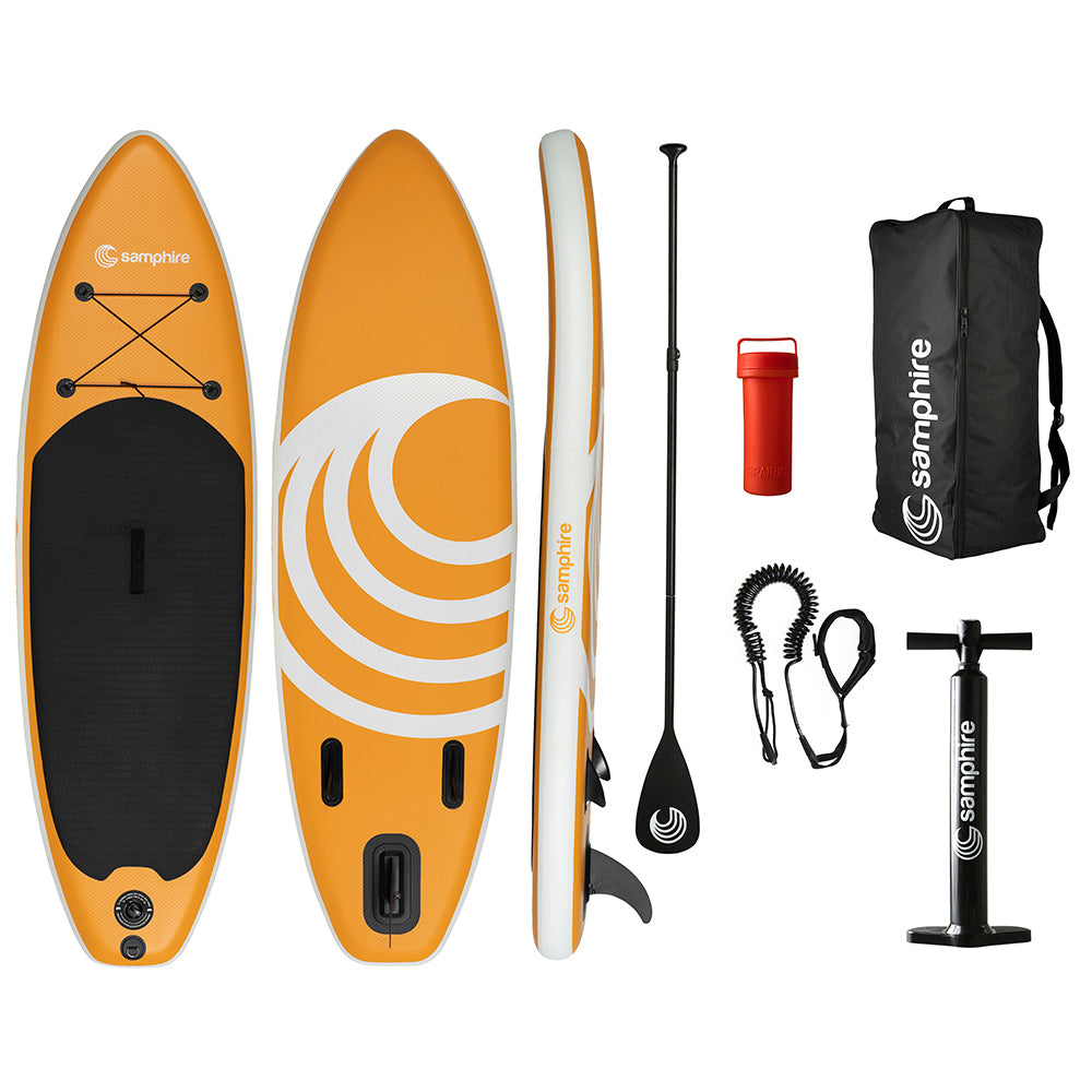 8'6'' Aufblasbares Paddleboard (Sonnenuntergang Orange)