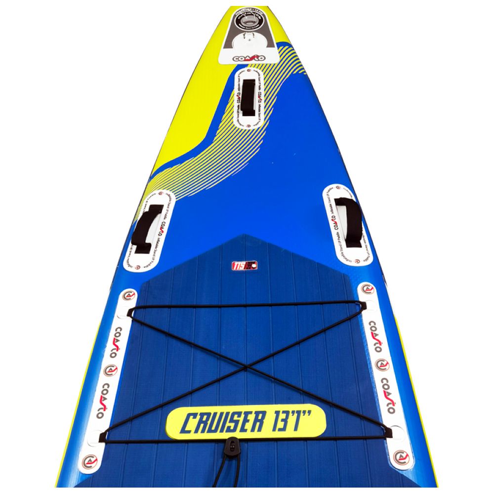 SUP Warehouse - Cruiser 13'1" SUP Package (Blue/Yellow)