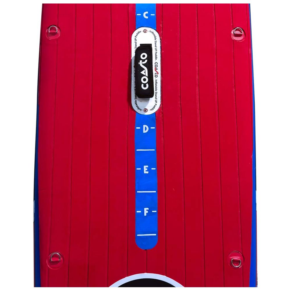 SUP Warehouse - Turbo 12'6" SUP Package (Red/Blue)