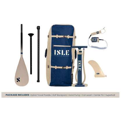 SUP Warehouse - ISLE - Pioneer Paddleboard (Aqua/Navy)