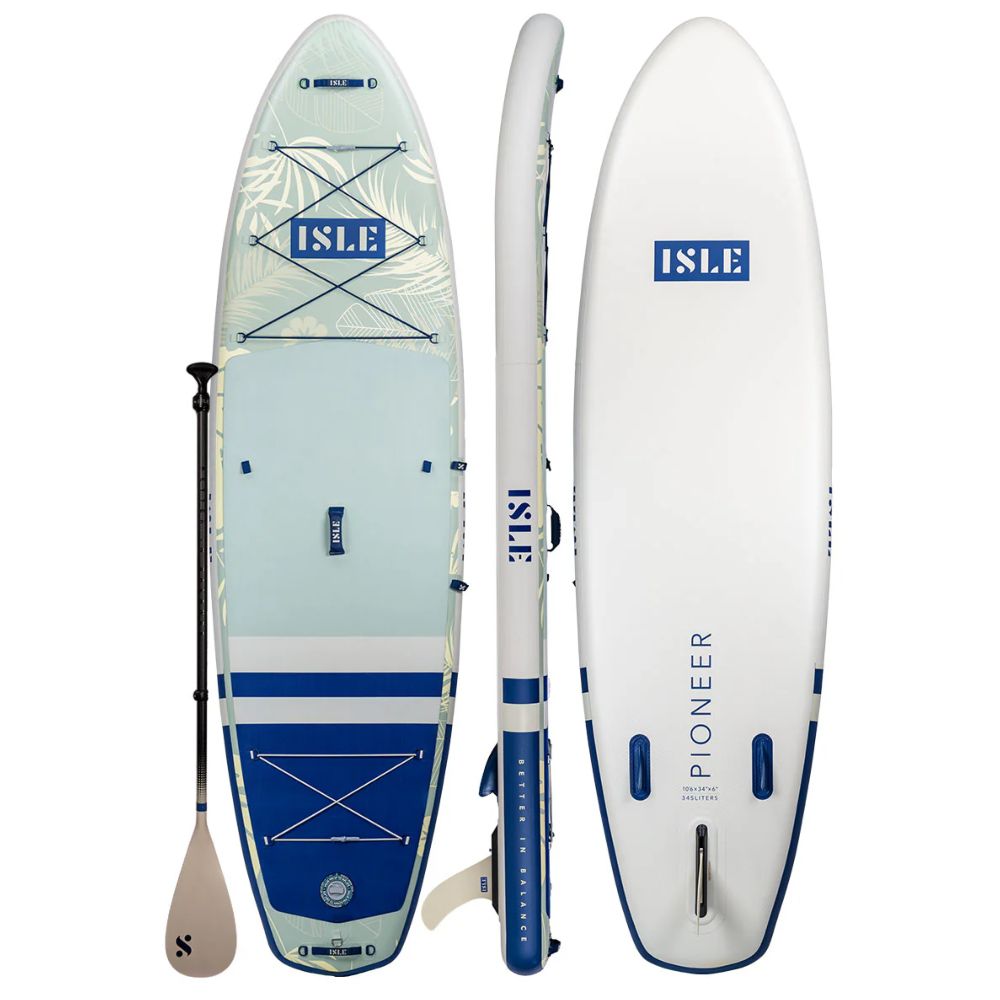 SUP Warehouse - ISLE - Pioneer Paddleboard (Palm/Seafoam)