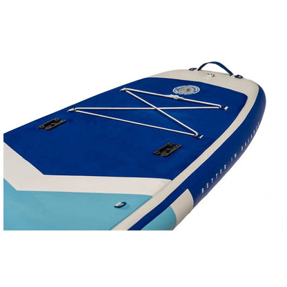 SUP Warehouse - ISLE - Sportsman Paddleboard (Aqua/Navy)
