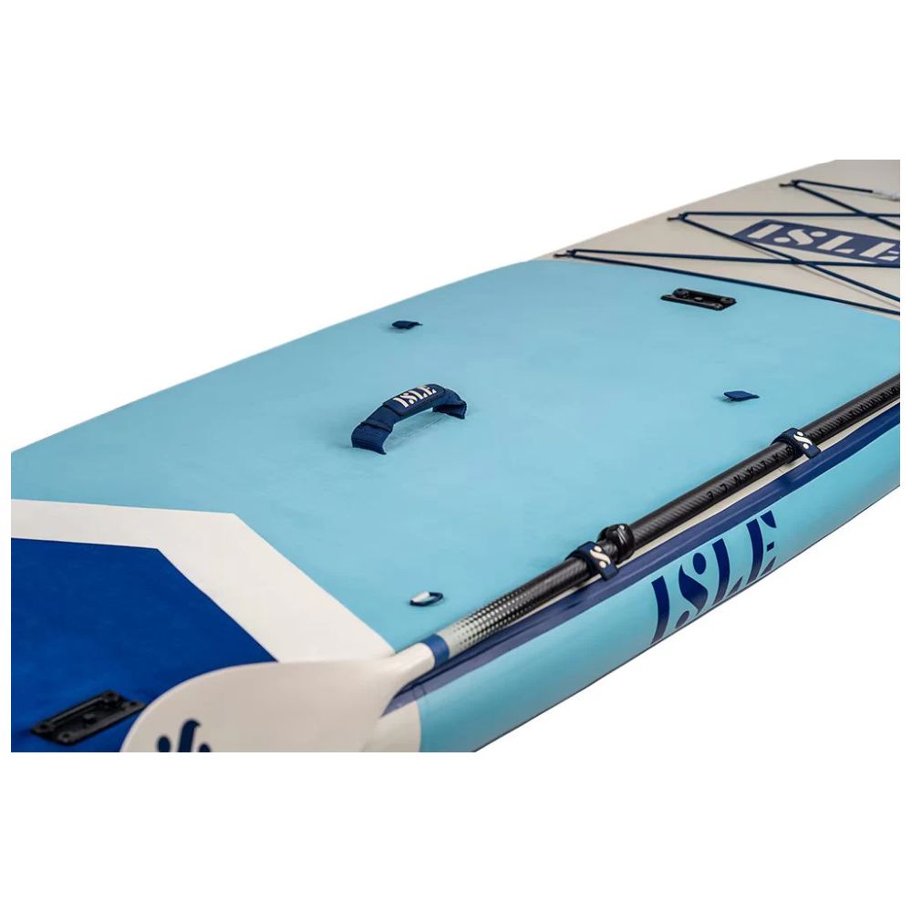 SUP Warehouse - ISLE - Sportsman Paddleboard (Aqua/Navy)