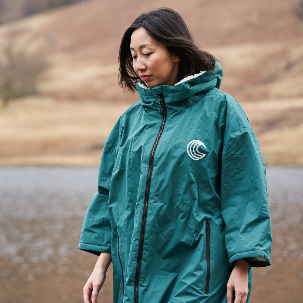 Samphire Weatherproof Changing Robe (Sea Green)