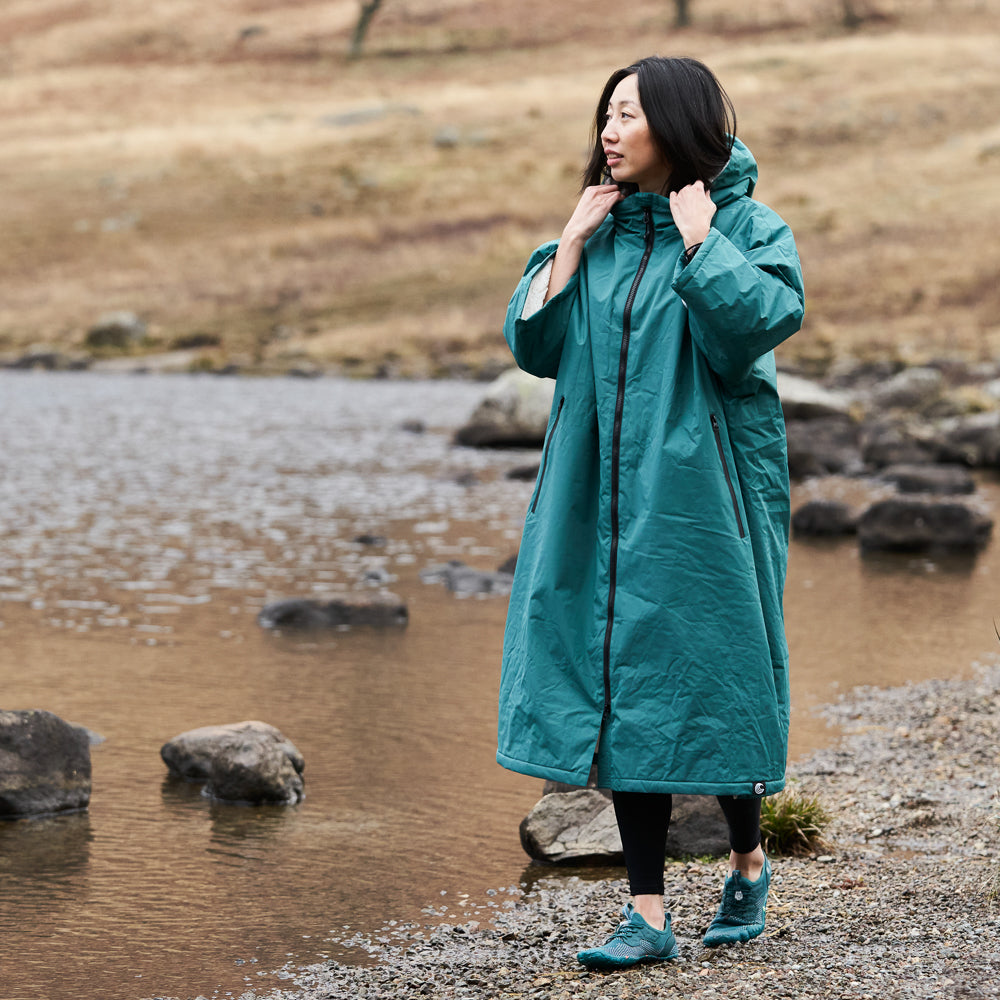 Samphire Weatherproof Changing Robe (Sea Green)