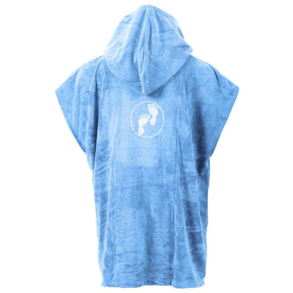 SUP Warehouse - Two Bare Feet - Kids Towelling Robe (Light Blue)