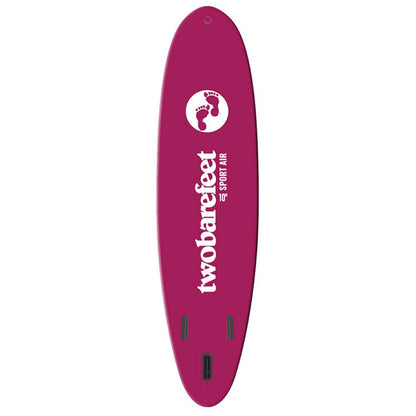 SUP Warehouse - Two Bare Feet - Sport Air Allround 10'10" x 33" x 6" Inflatable SUP Starter Pack Paddleboard (Raspberry)