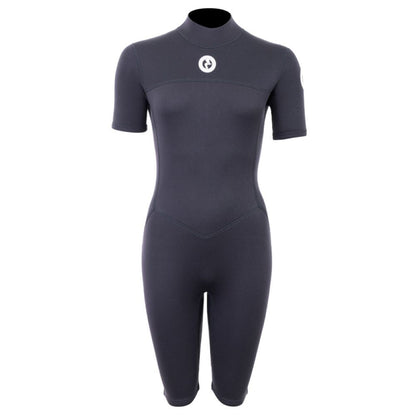 SUP Warehouse - Two Bare Feet - Womens Thunderclap 2.5mm Shorty Wetsuit (Black)