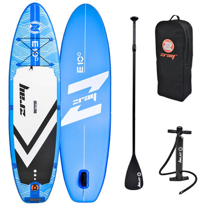 SUP Warehouse - Evasion Deluxe 9'9" Inflatable SUP Package (Blue)