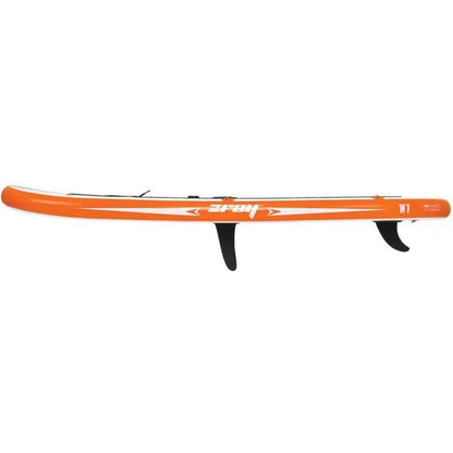 SUP Warehouse - Windsurf Inflatable 10" Inflatable SUP Package (Orange/White)