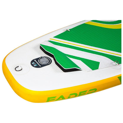 Fader 8' Inflatable SUP Package (Yellow/Green)