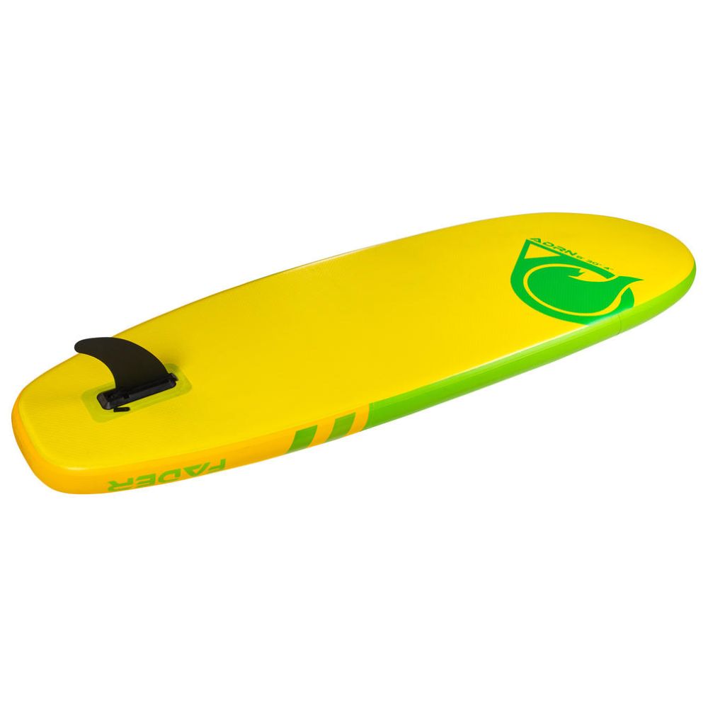 Fader 8' Inflatable SUP Package (Yellow/Green)