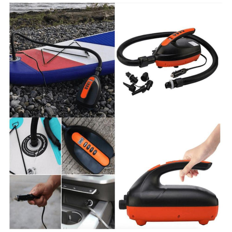 CoolSurf - Electric Paddleboard Pump (Black/Orange) – SUP Warehouse