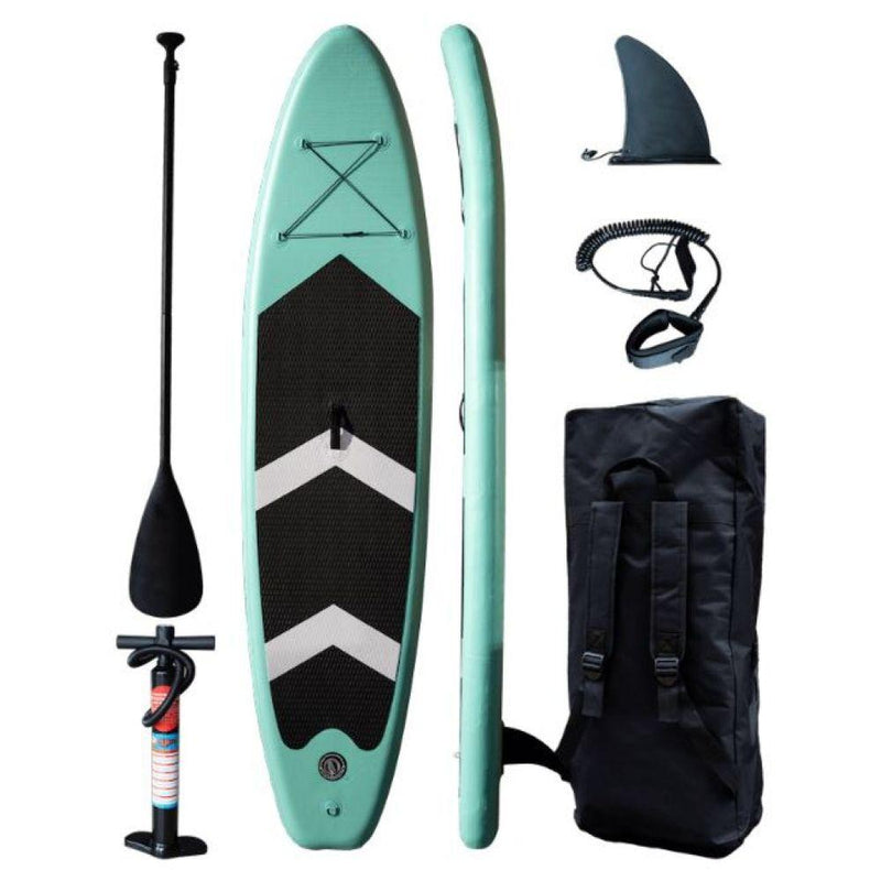 CoolSurf - Surfy 10'4 Inflatable SUP Package (Green/Black/White) – SUP  Warehouse