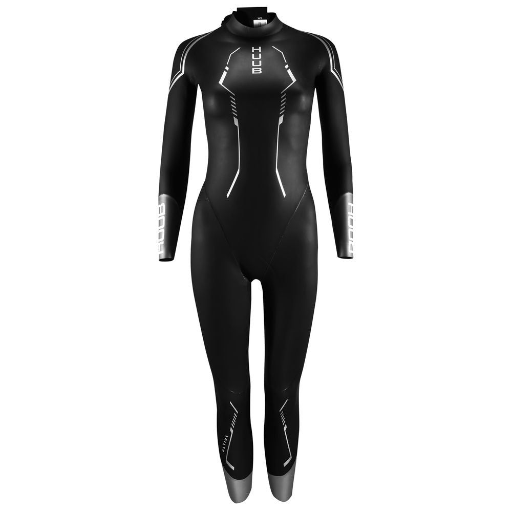 SUP Warehouse - Womens Altius Wetsuit (Black/Silver)