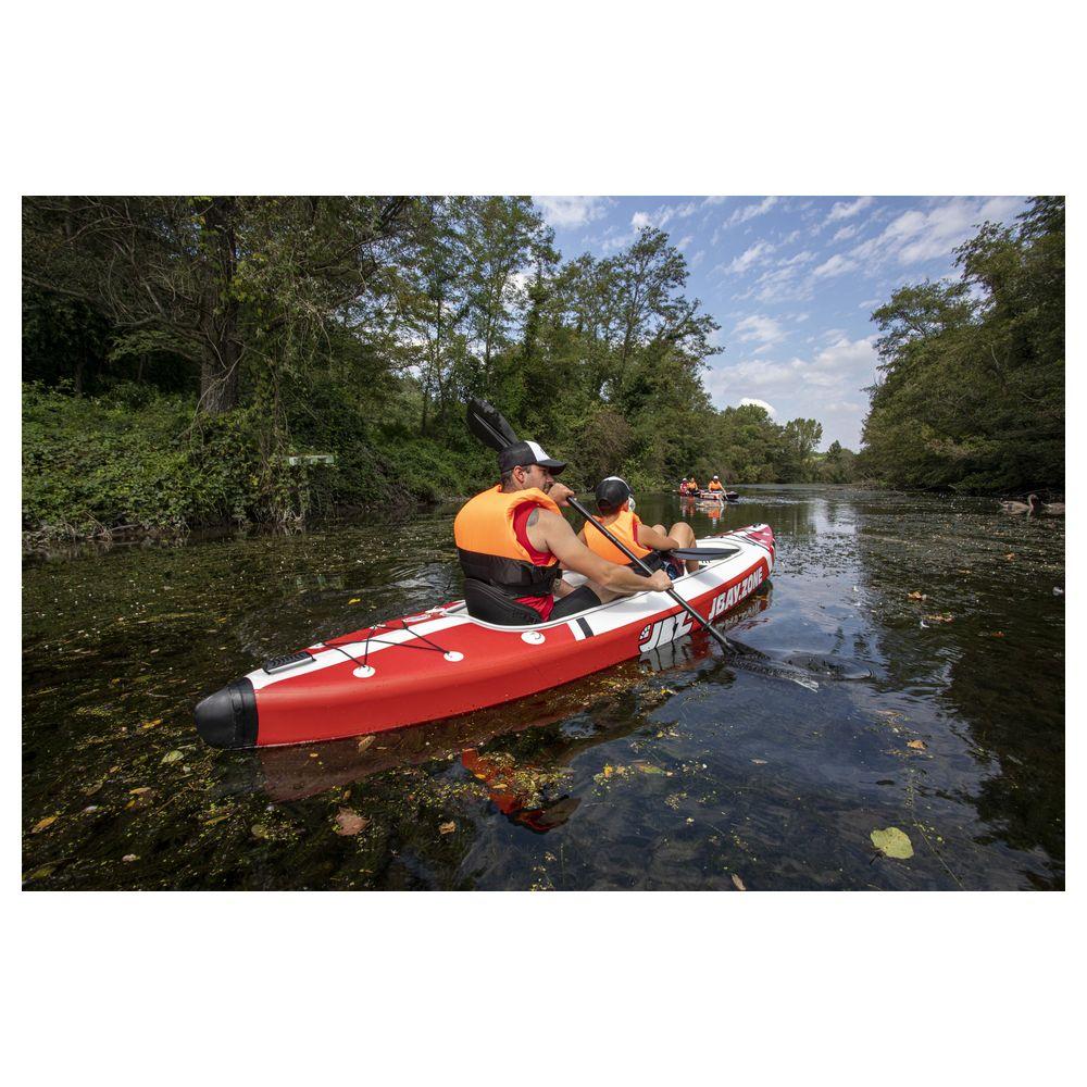 V-Shape Duo Kayak Package (Red/White/Black)