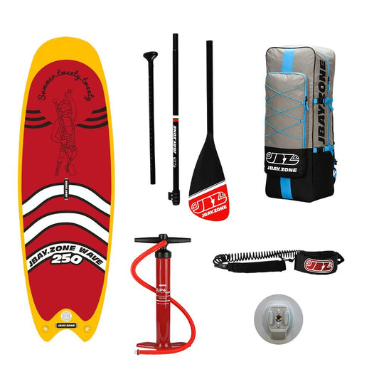 SUP Warehouse - JBay Zone - Wave SUP Package (Red)