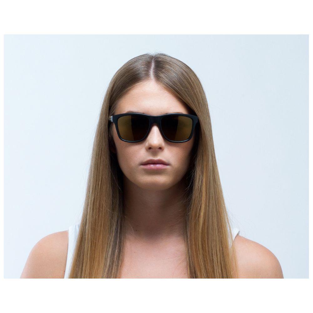 Bubble Polarised Sunglasses (Black/Brown)