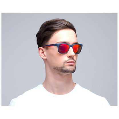 Indy Polarized Sonnenbrille (Matt Dunkelblau/Rauch)
