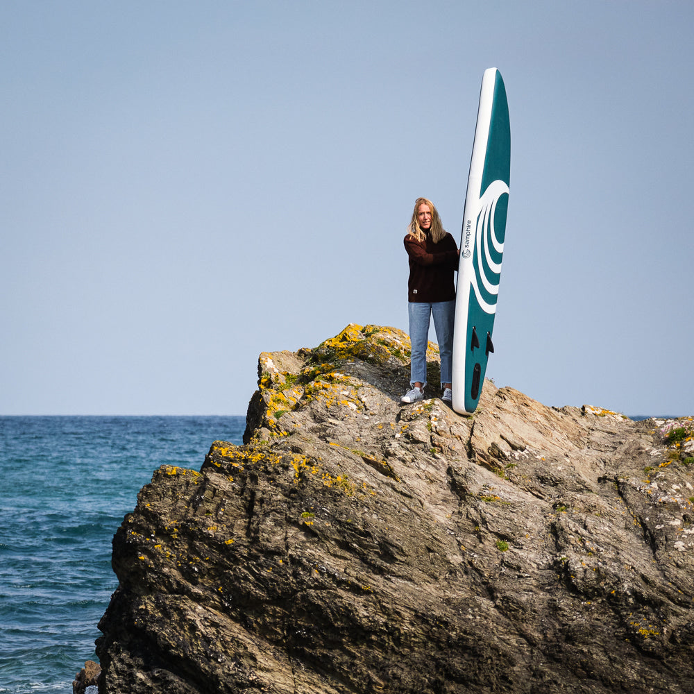 SUP Warehouse - Samphire - 9'6'' Inflatable Paddleboard (Adriatic Azure)