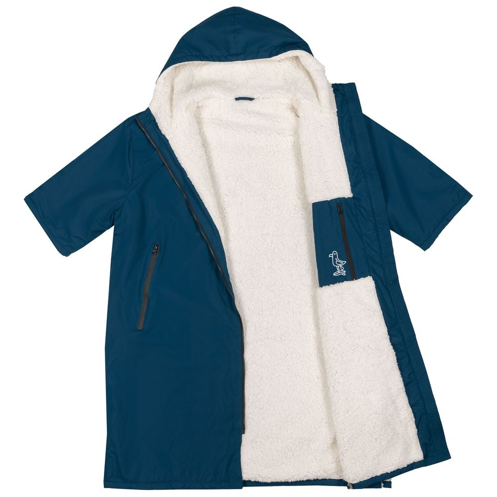 SUP Warehouse - Samphire - Weatherproof Short Sleeve Changing Robe (Atlantis Navy)