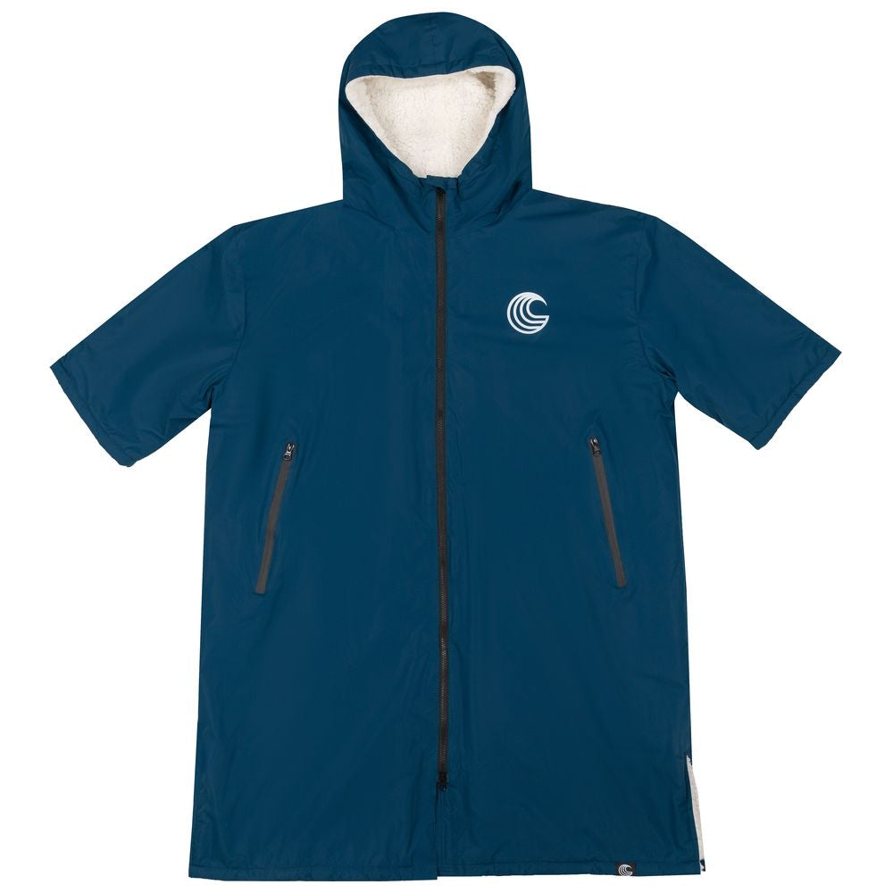 SUP Warehouse - Samphire - Weatherproof Short Sleeve Changing Robe (Atlantis Navy)