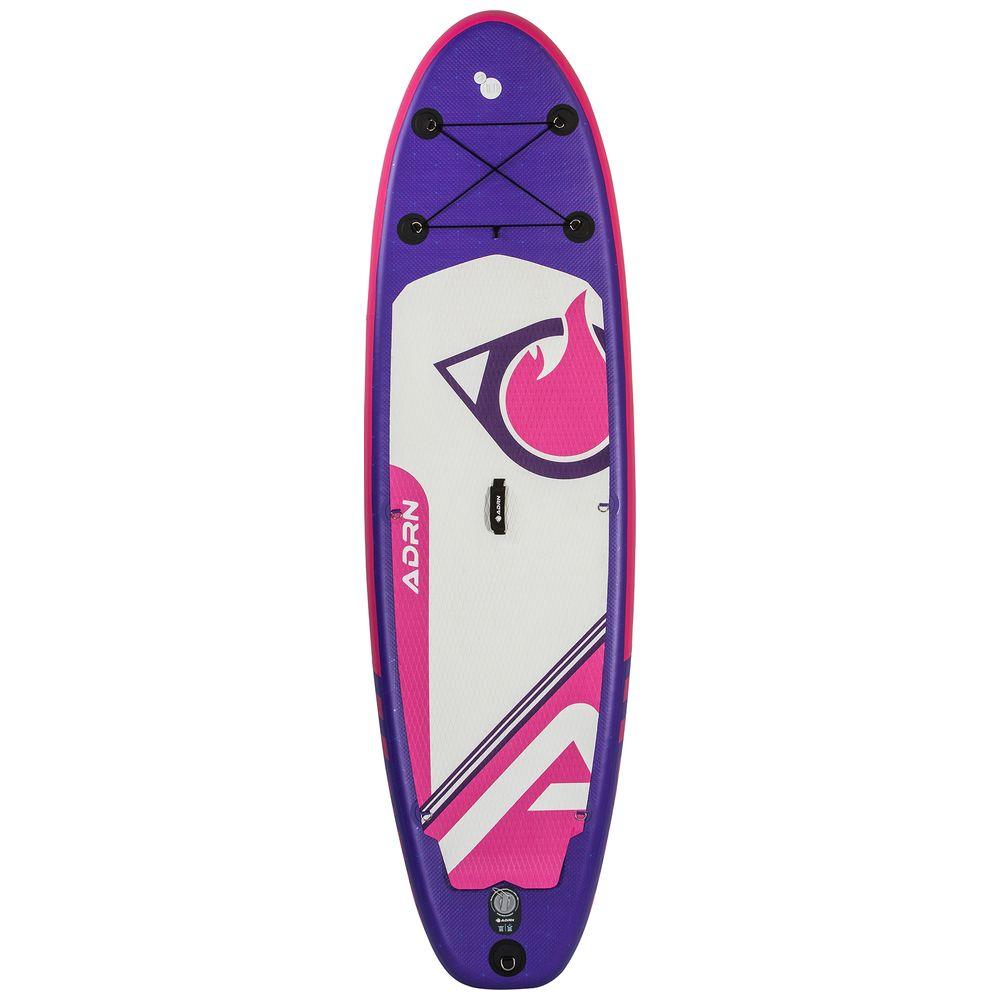 SUP Warehouse - Simple Paddle - Carver 9' Inflatable SUP Package (Purple/Pink)