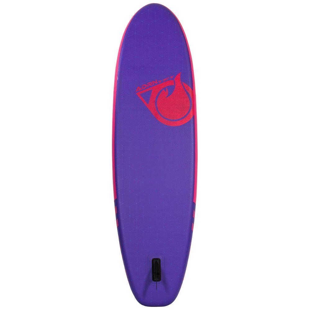 SUP Warehouse - Simple Paddle - Carver 9' Inflatable SUP Package (Purple/Pink)