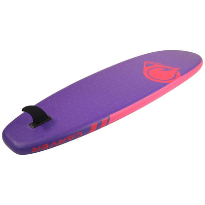 SUP Warehouse - Simple Paddle - Carver 9' Inflatable SUP Package (Purple/Pink)