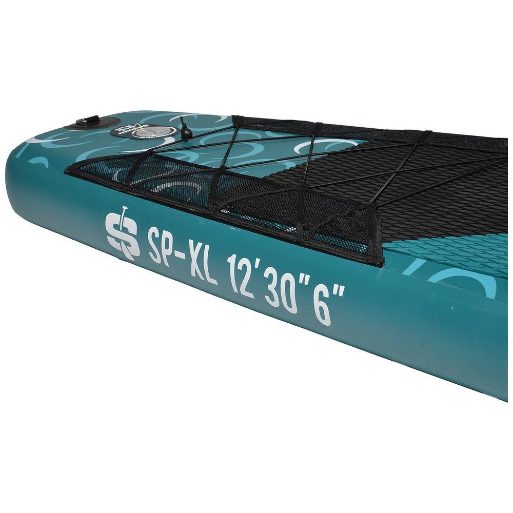 Race 12' Inflatable SUP Package (Blue/White/Orange)