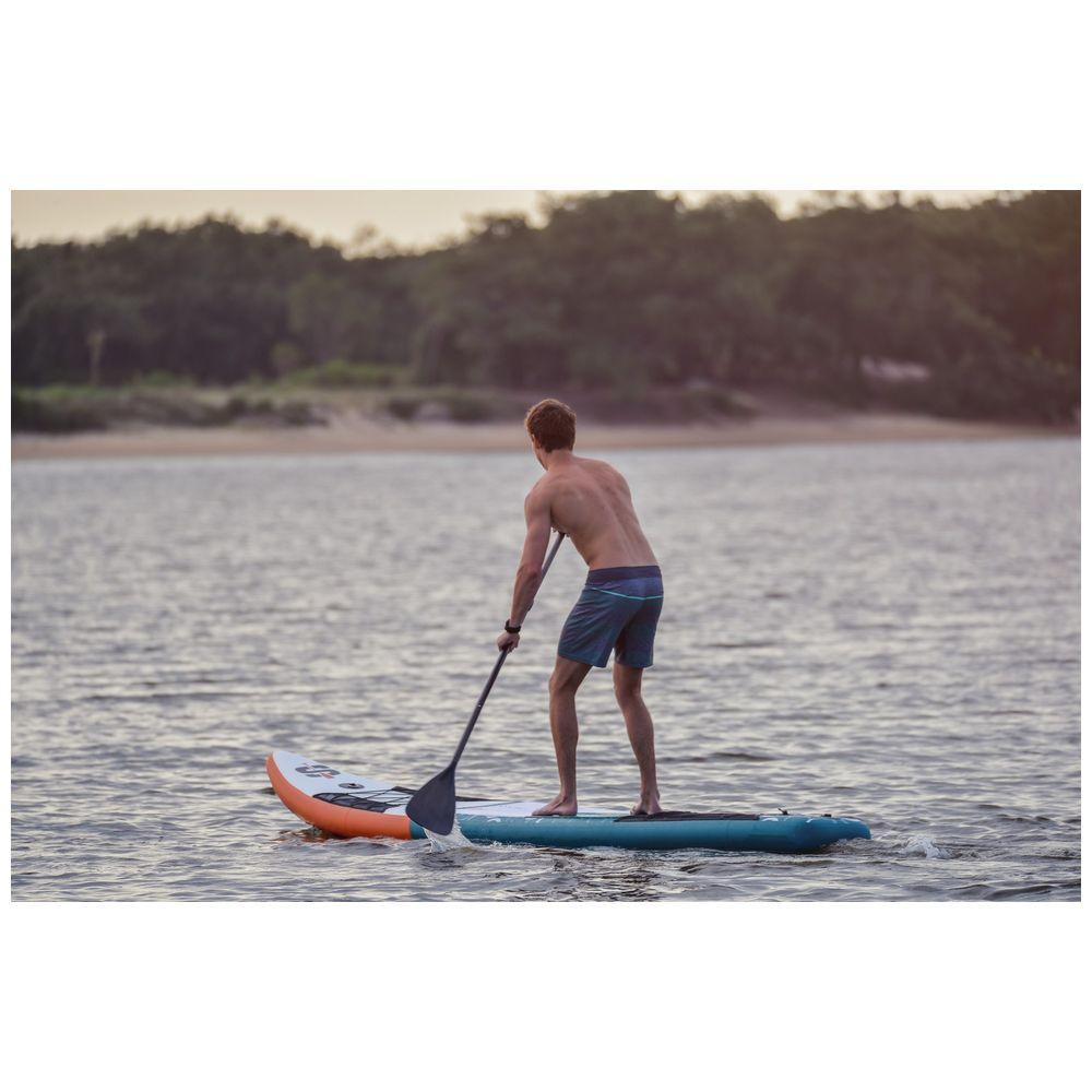 Race 12' Inflatable SUP Package (Blue/White/Orange)