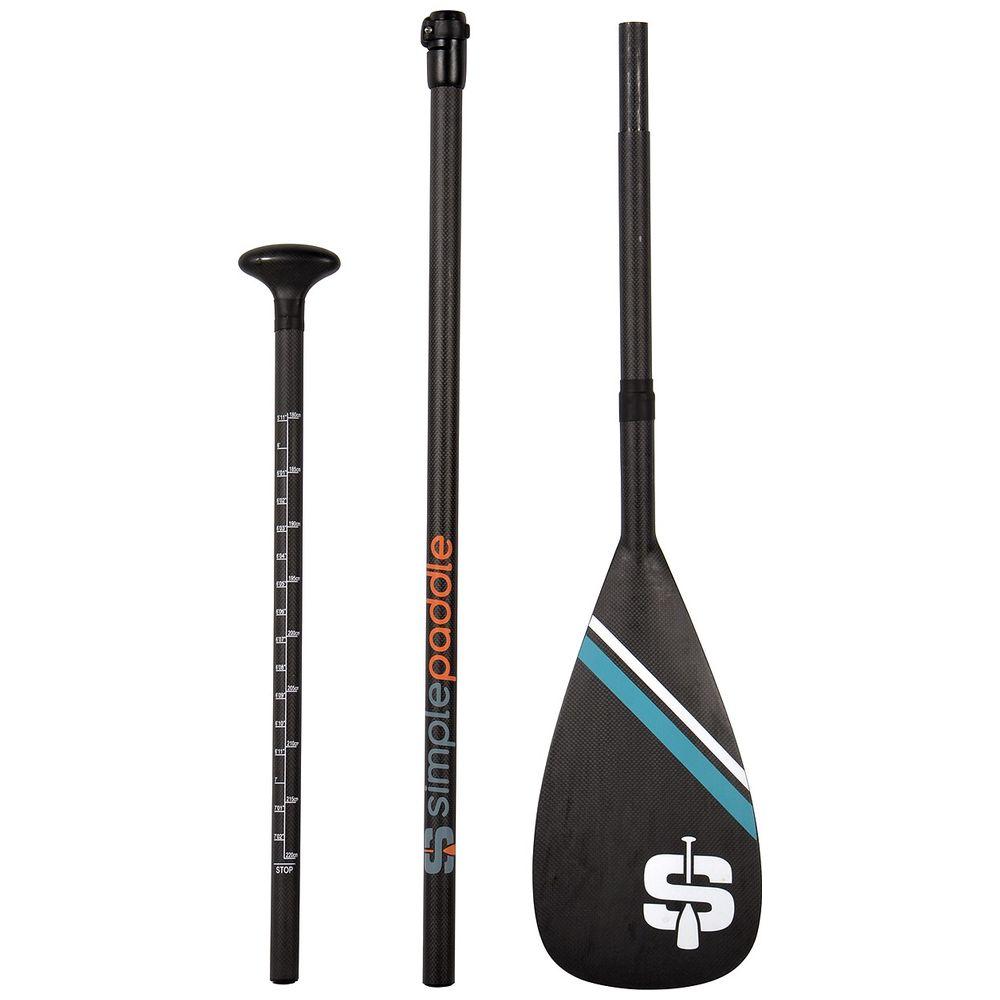 Vela Adjustable SUP Paddle (Black)