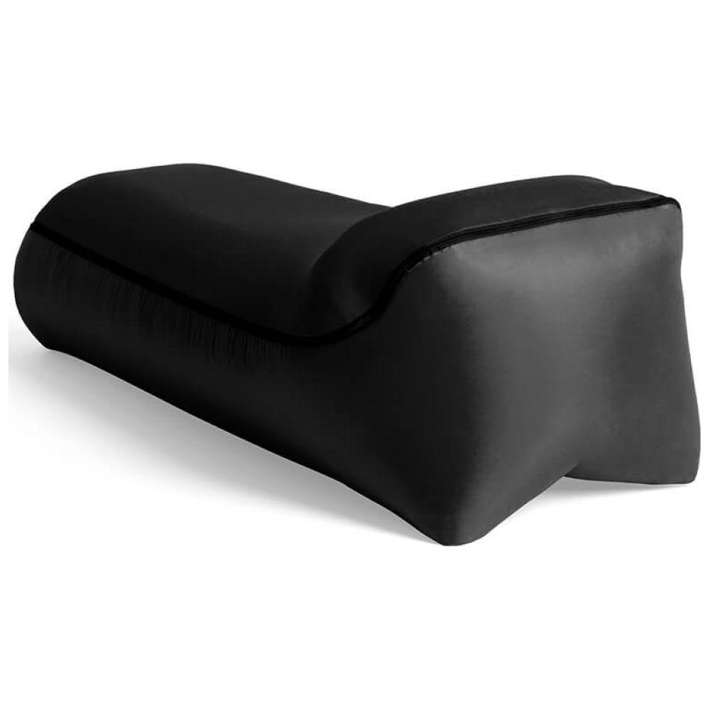 Inflatable Lounger With Cover (Midnight Black)