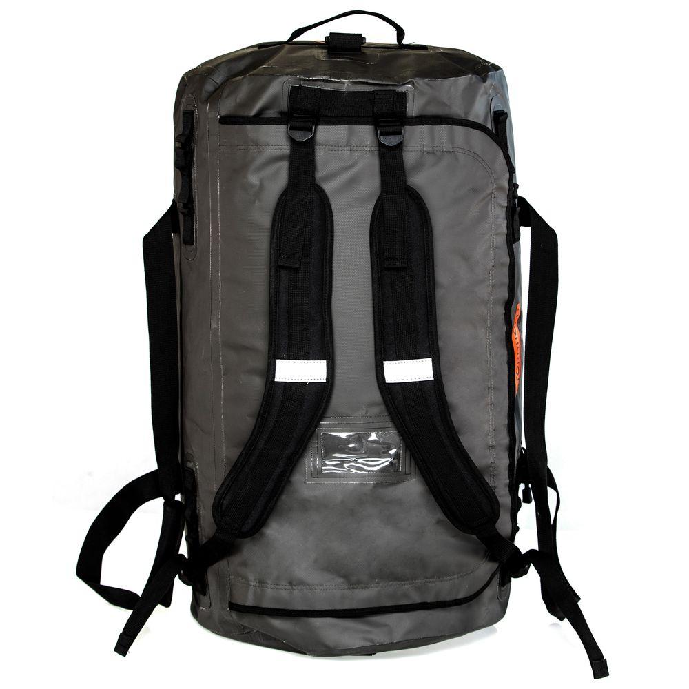 Expedition 90L Duffle Bag (Charcoal/Orange)