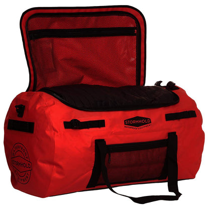 Expedition 90L Duffle Bag (Red/Black)