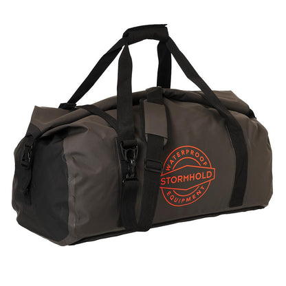 Overnight 40L Duffle Bag (Charcoal/Orange)