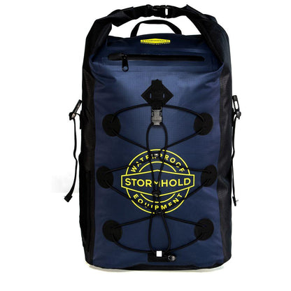 Weekender 30L Waterproof Backpack (Navy/Yellow)