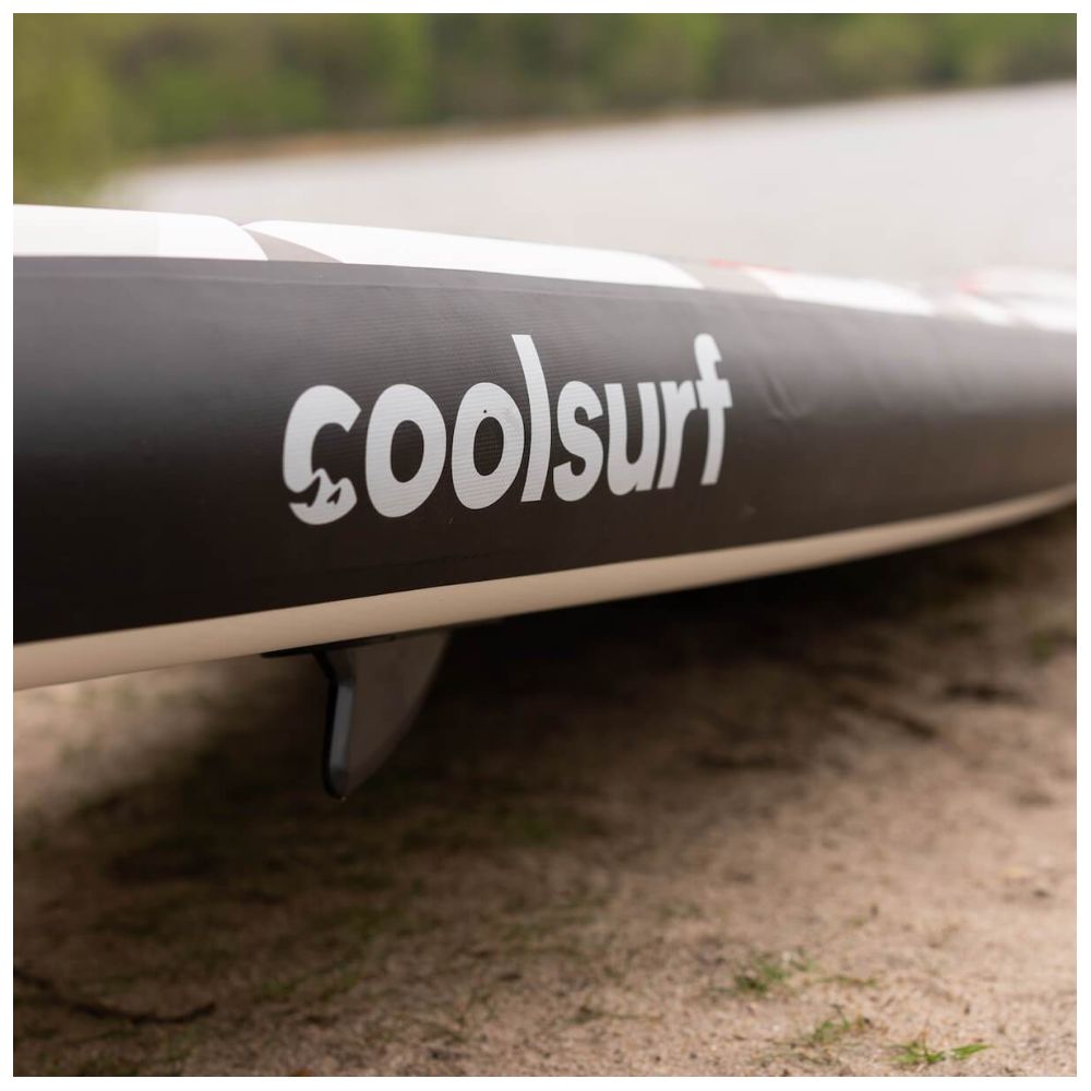 SUP Warehouse - Coolsurf - Phoenix 10'4" Inflateable SUP Package (Grey/Red)