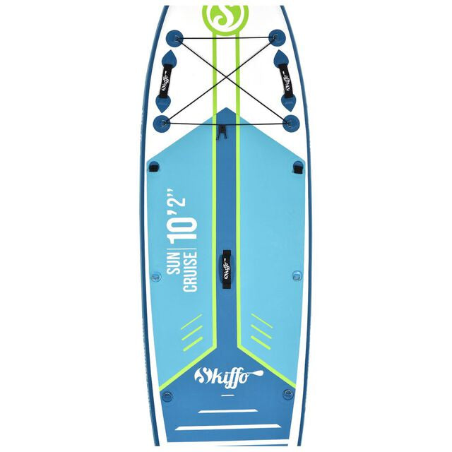 SUP Warehouse - Skiffo - Sun Cruise 10'2" Inflatable SUP Package (Blue/White)