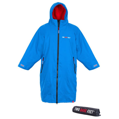 Kids Weatherproof Changing Robe (Blue/Red)