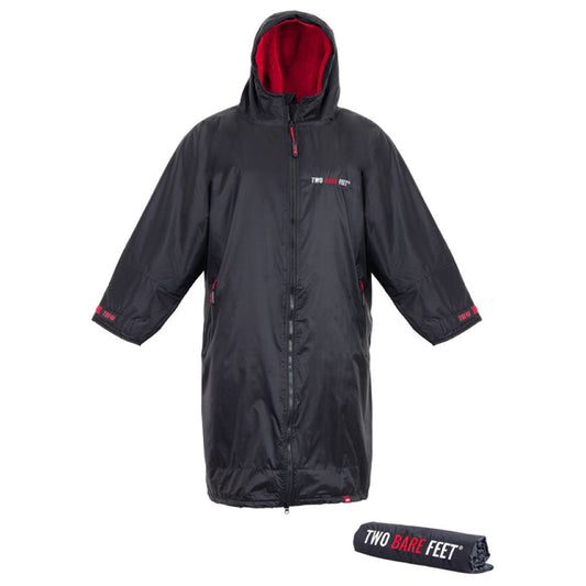 Weatherproof Changing Robe (Black/Red)