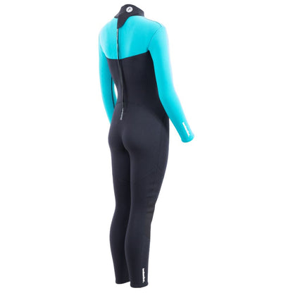 SUP Warehouse - Two Bare Feed - Womens Thunderclap 2.5mm Wetsuit (Black/Aqua)