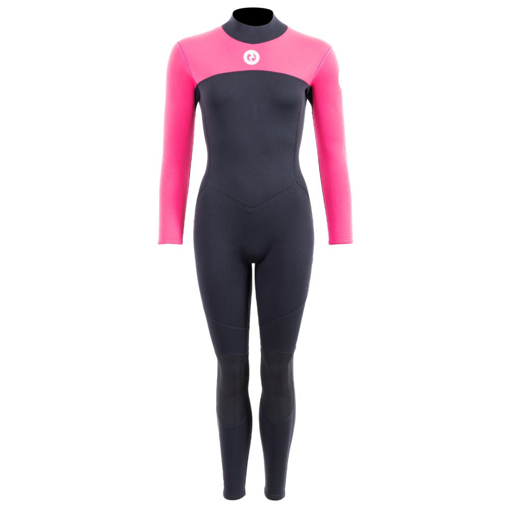 SUP Warehouse - Two Bare Feed - Womens Thunderclap 2.5mm Wetsuit (Black/Pink)