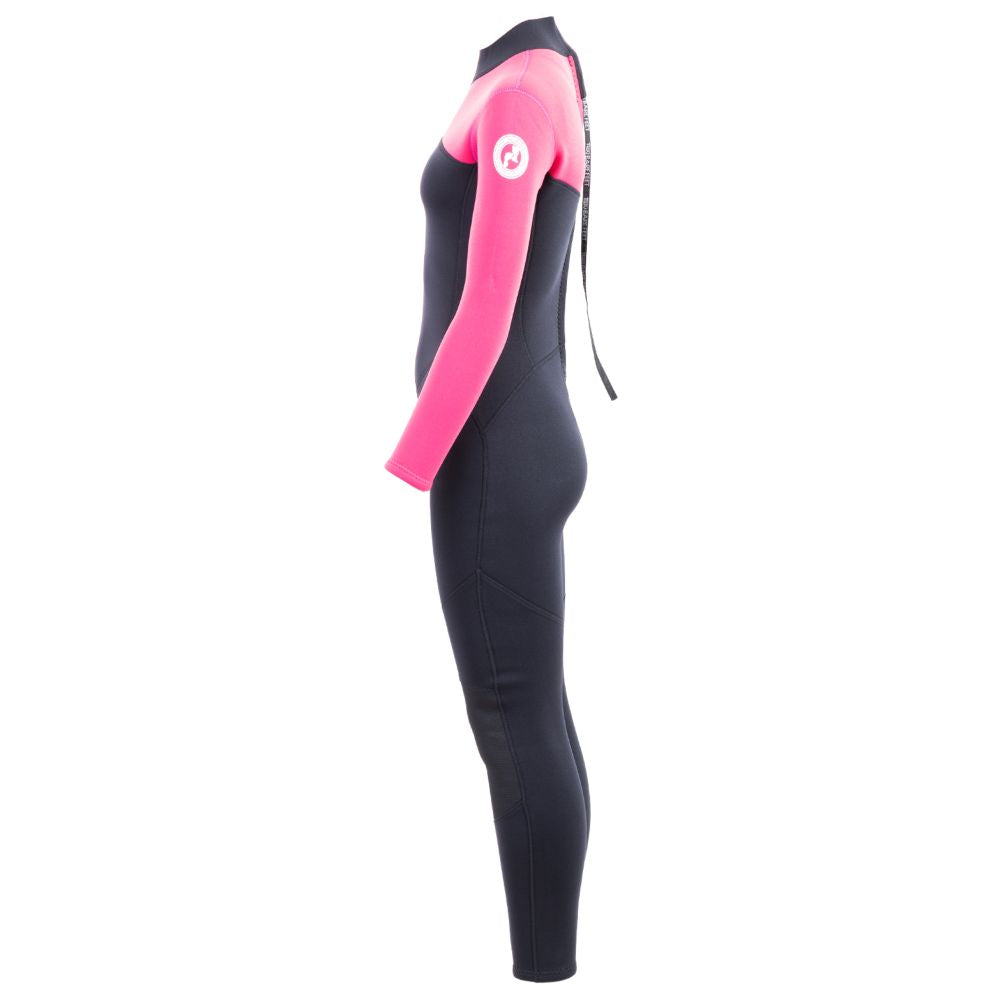 SUP Warehouse - Two Bare Feed - Womens Thunderclap 2.5mm Wetsuit (Black/Pink)