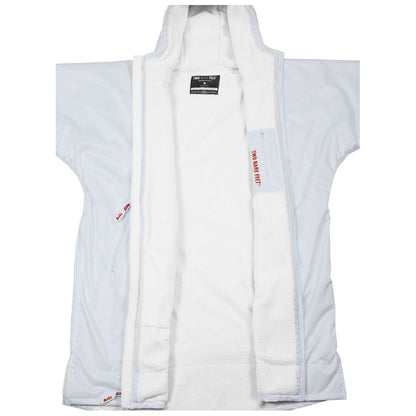 SUP Warehouse - Two Bare Feet - Kids Weatherproof Changing Robe (White/Red)