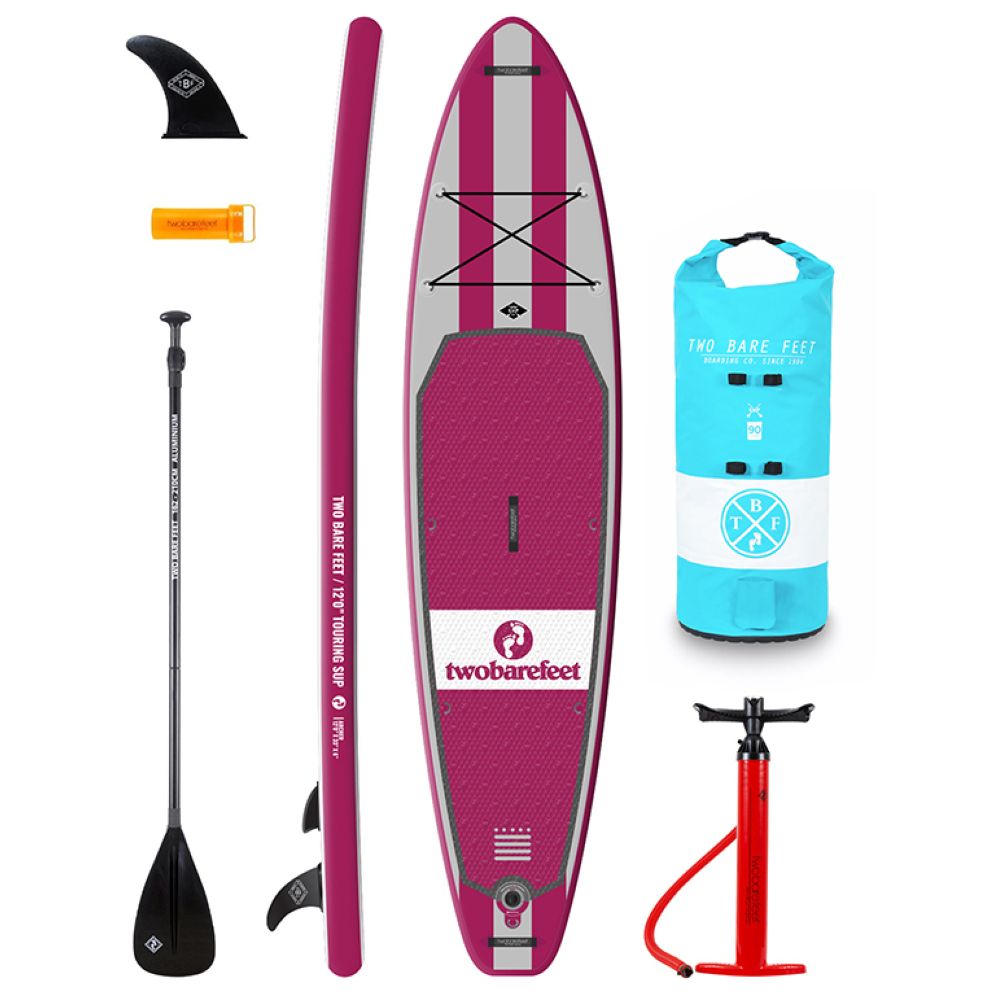 SUP Warehouse - Archer Touring 12'0 Inflatable Paddleboard Starter Pack (Raspberry)