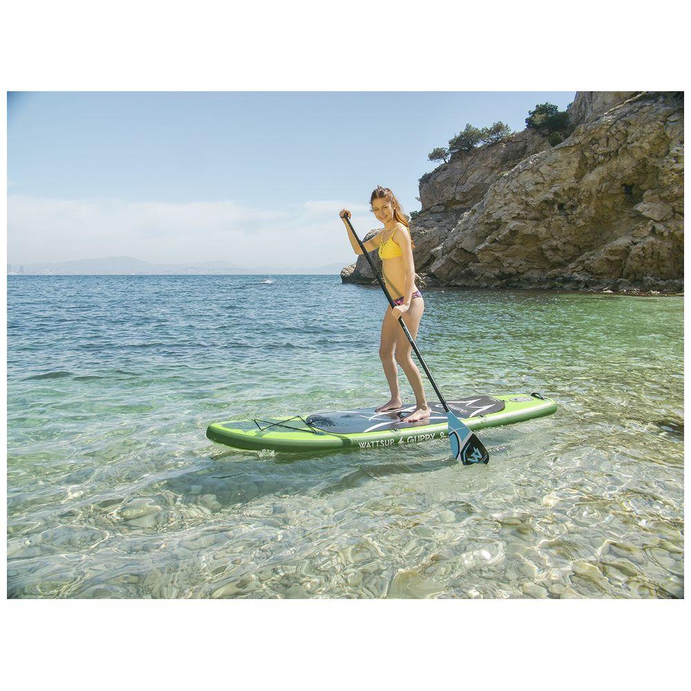 Guppy 9' Inflatable SUP Package (Green)