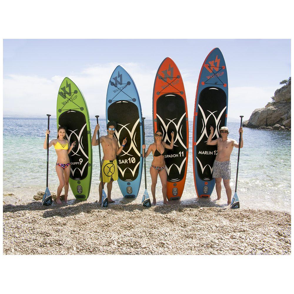 Guppy 9' Inflatable SUP Package (Green)