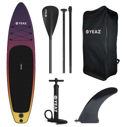 Sunset Beach Exotrace aufblasbares SUP-Paket (Violett-Lila)