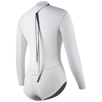 Damen Neobody Neopren-Badeanzug (Weiß)